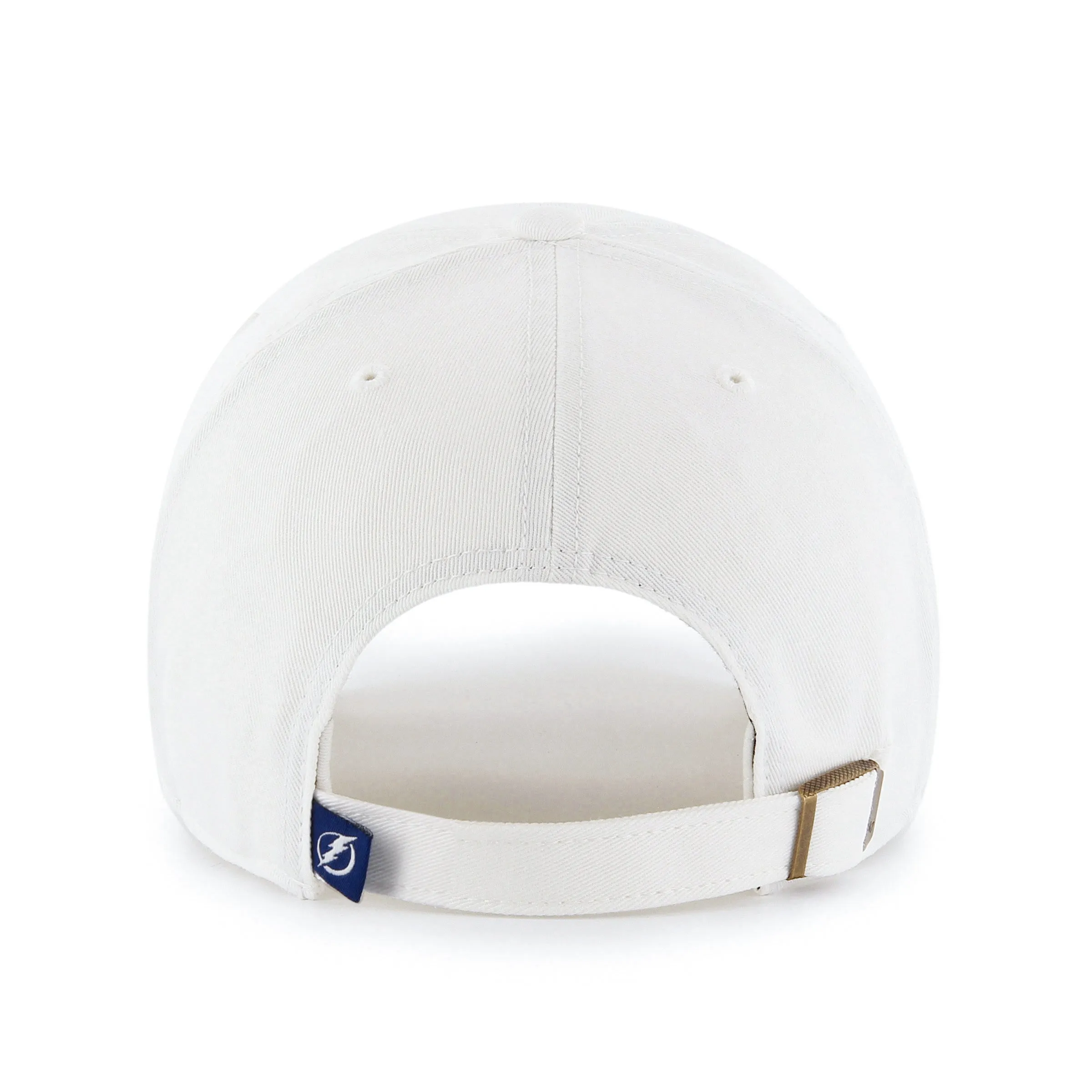 Tampa Bay Lightning Patch Logo Clean Up Adjustable Hat - White
