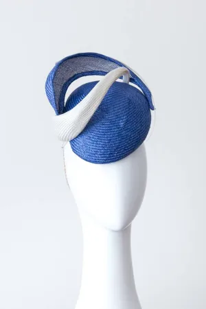TARRAGON: Blue Beret with Waves