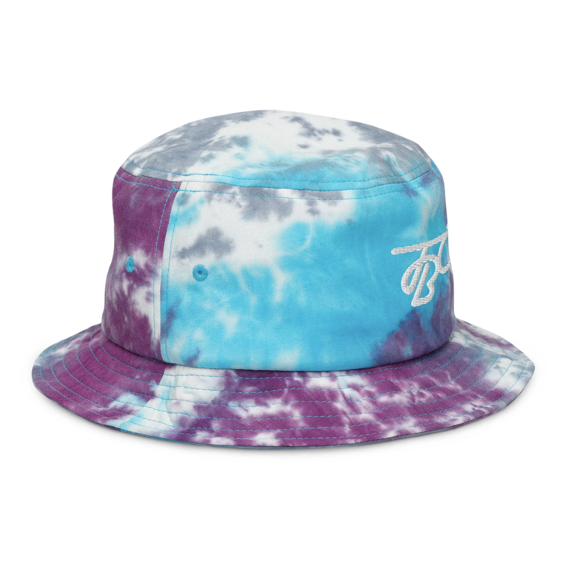 TBO Limited Edition Blue/Purple Tie-Dye Bucket Hat