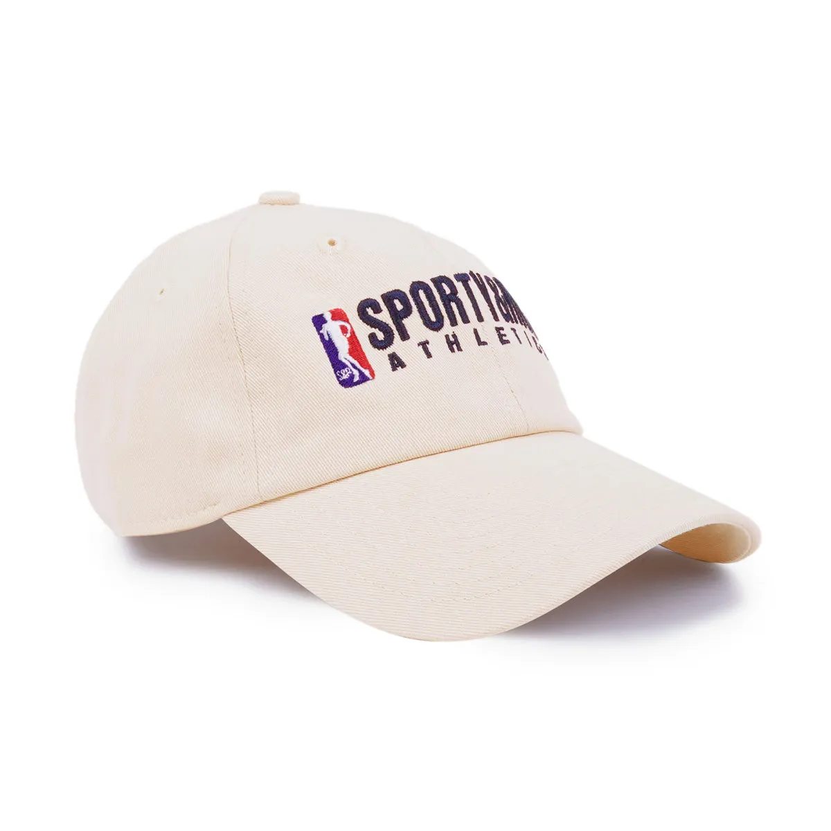 Team Logo Embroidered Cap 'Cream Navy'