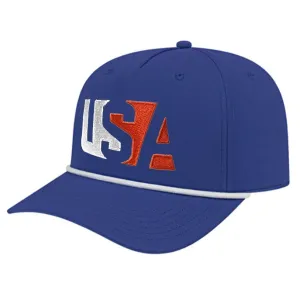 Team USA Shadow Snapback Hat - Navy