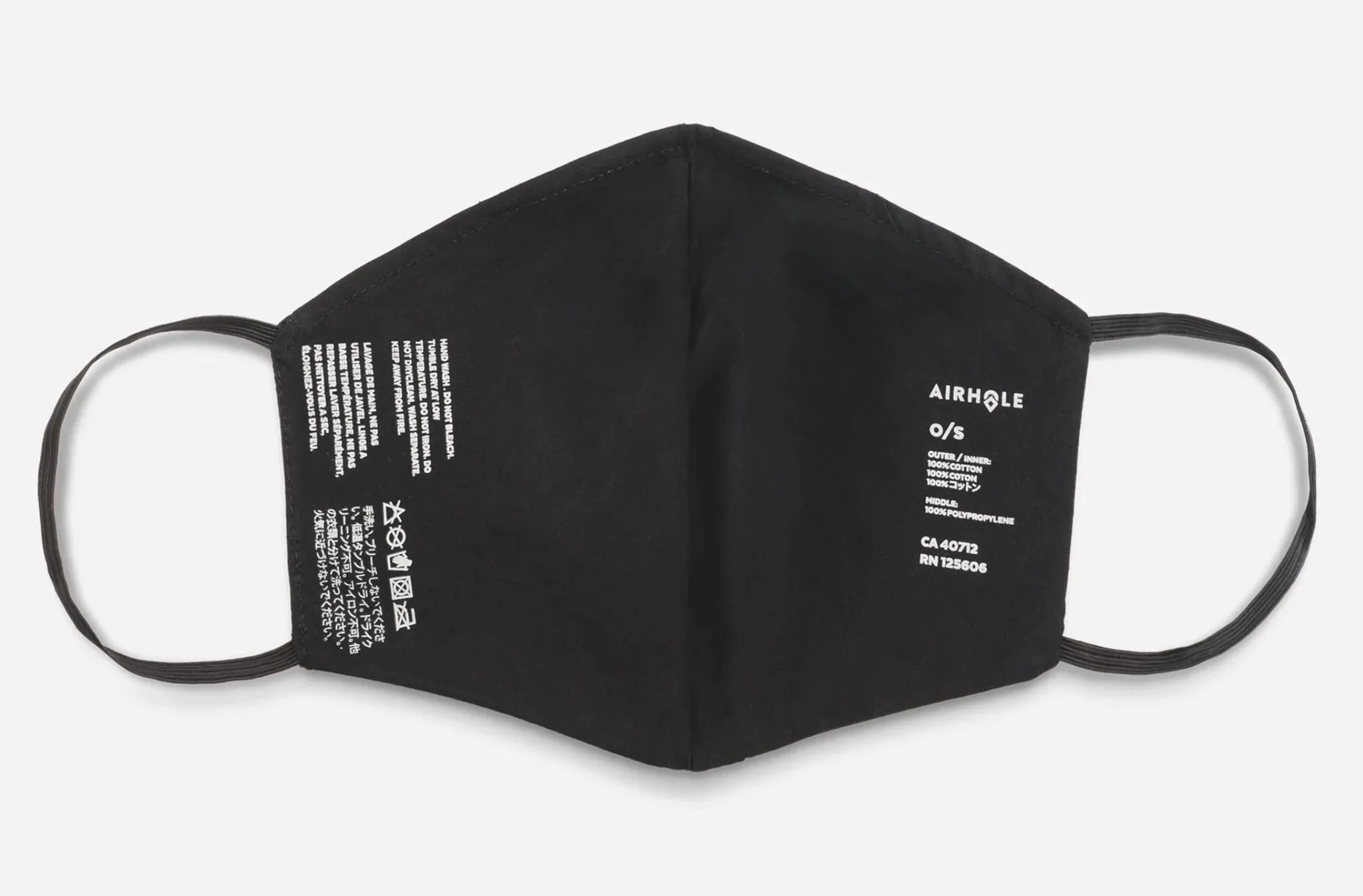 Technical 3 layer Ergonomic Facemask (3 pack)