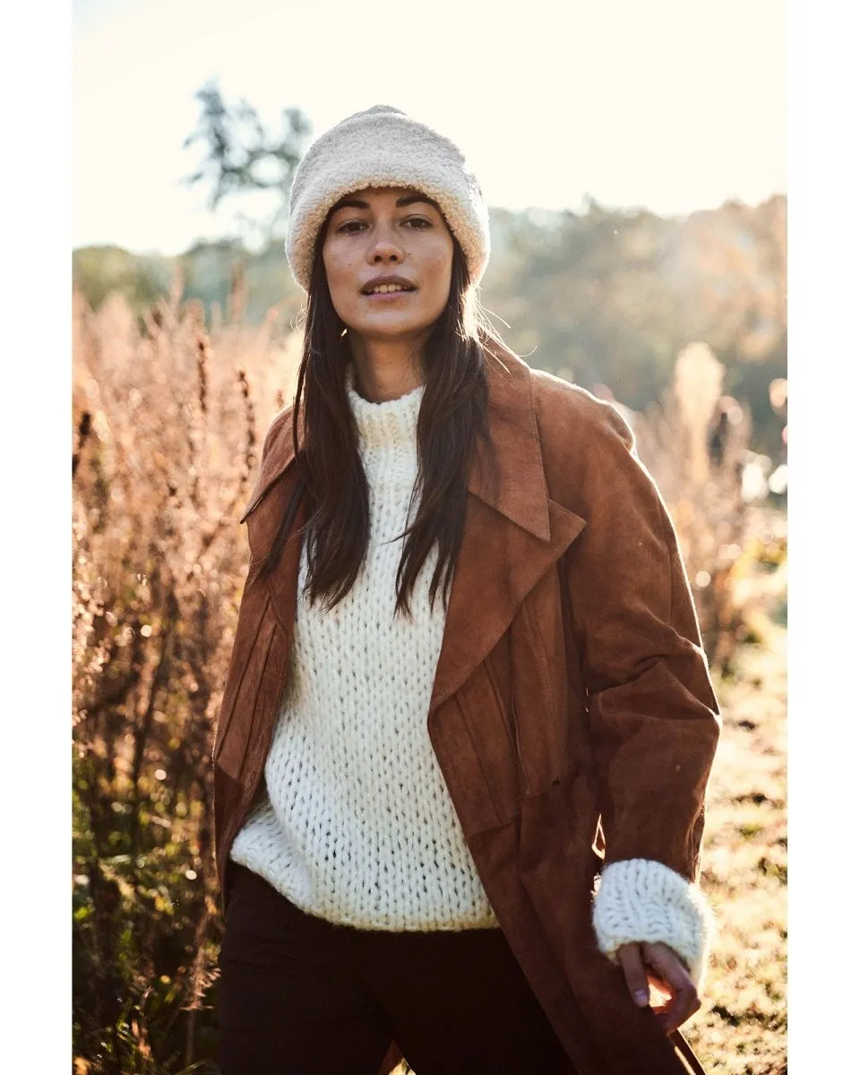 Teddybow Hat - Cream