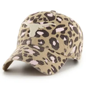 TEXAS LONGHORNS WOMEN'S 47 BRAND ADJUSTABLE CLEAN UP HAT - KHAKI BAGHEERA