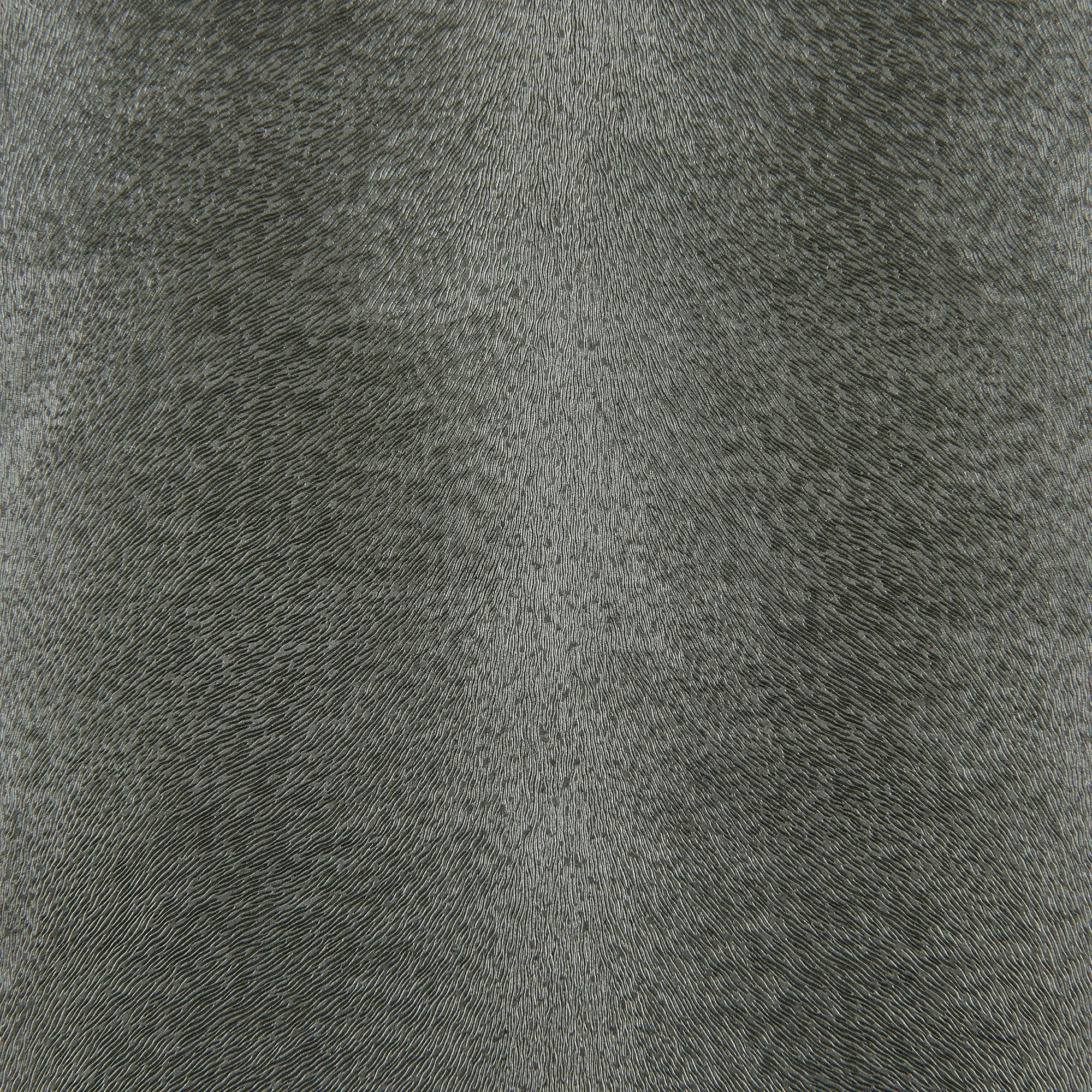 Textured Fur Fabric, Metallic Silver