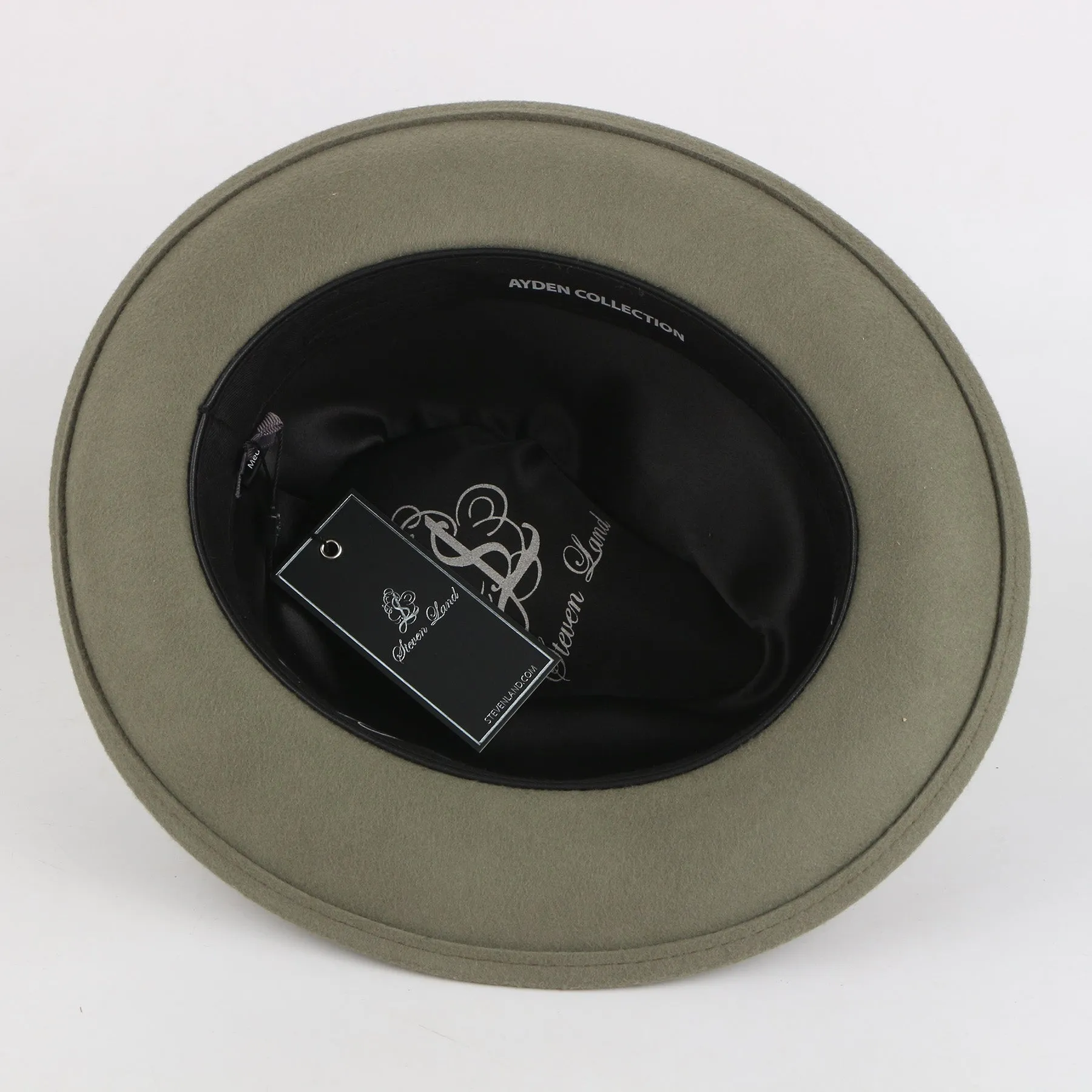 The Ayden Fedora | Felt Hat | Olive