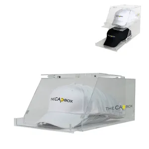 The Clear Glasshouse CapBox Hat Rack Stackable Baseball Cap Storage