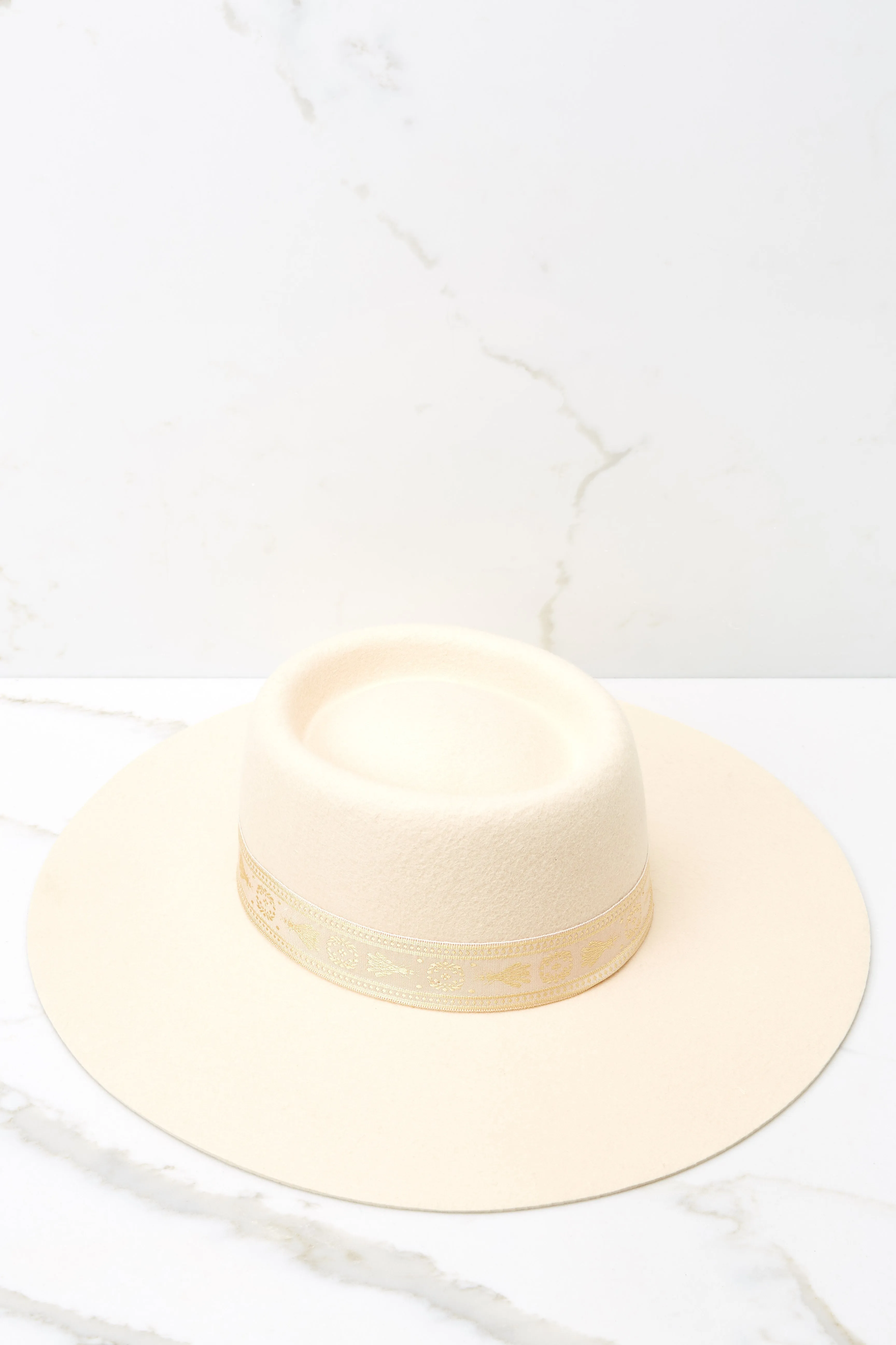 The Cream Juno Boater Hat