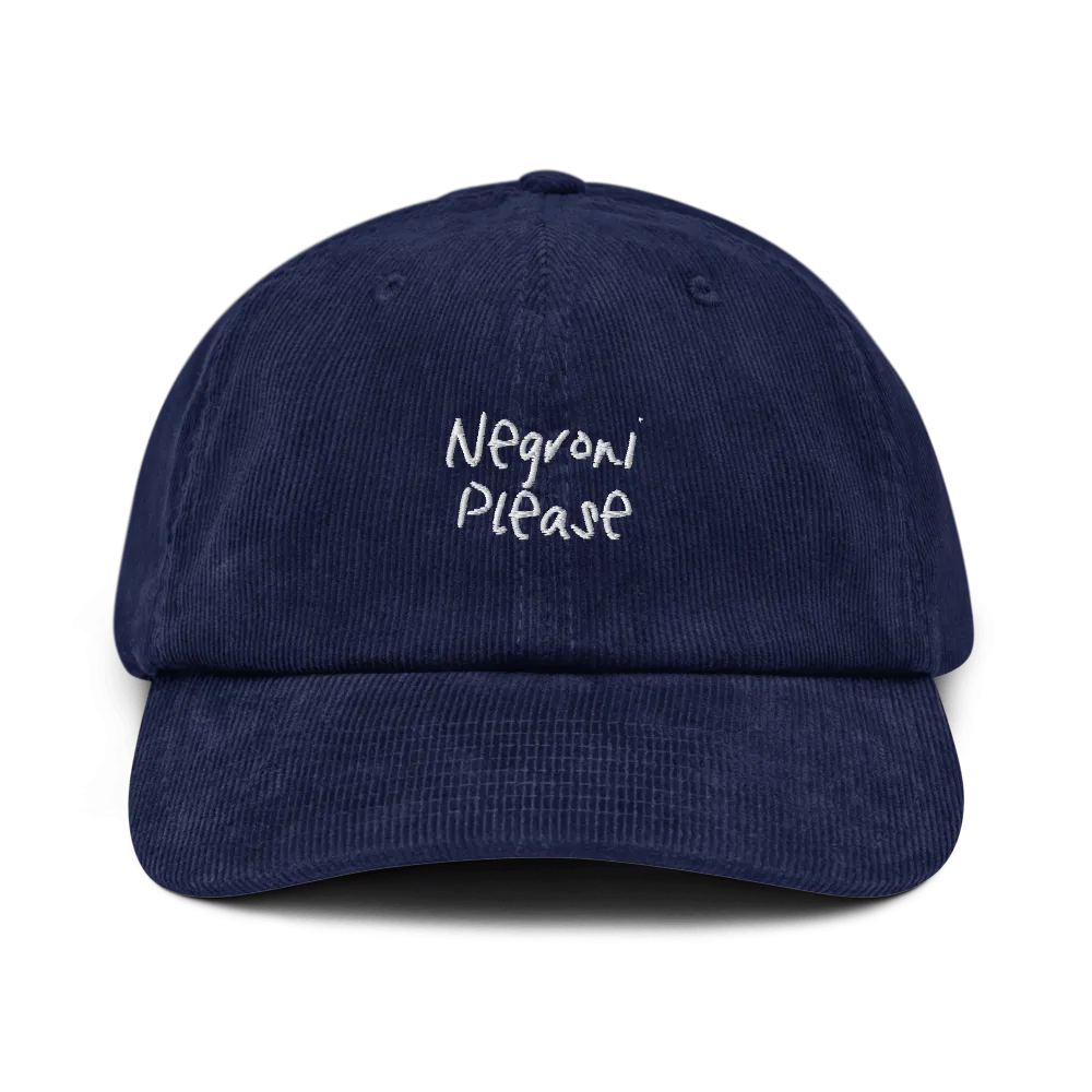 The Negroni Please Corduroy hat