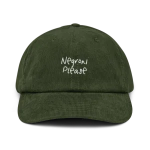 The Negroni Please Corduroy hat