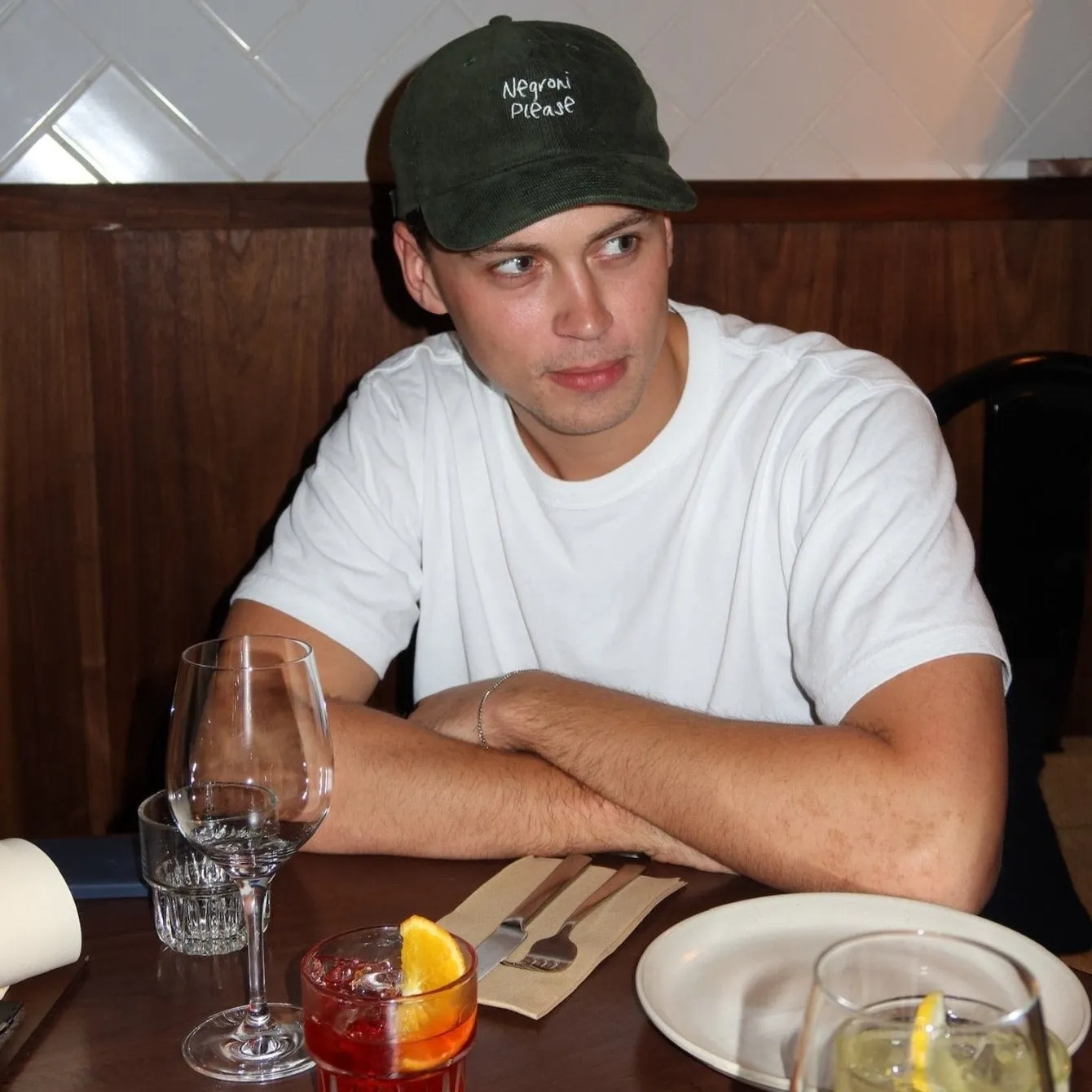 The Negroni Please Corduroy hat