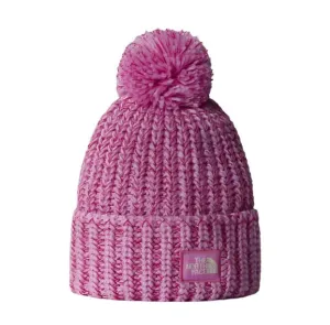 The North Face Womens Cozy Chunky Cabin Beanie Dragonfruit/Beetroot