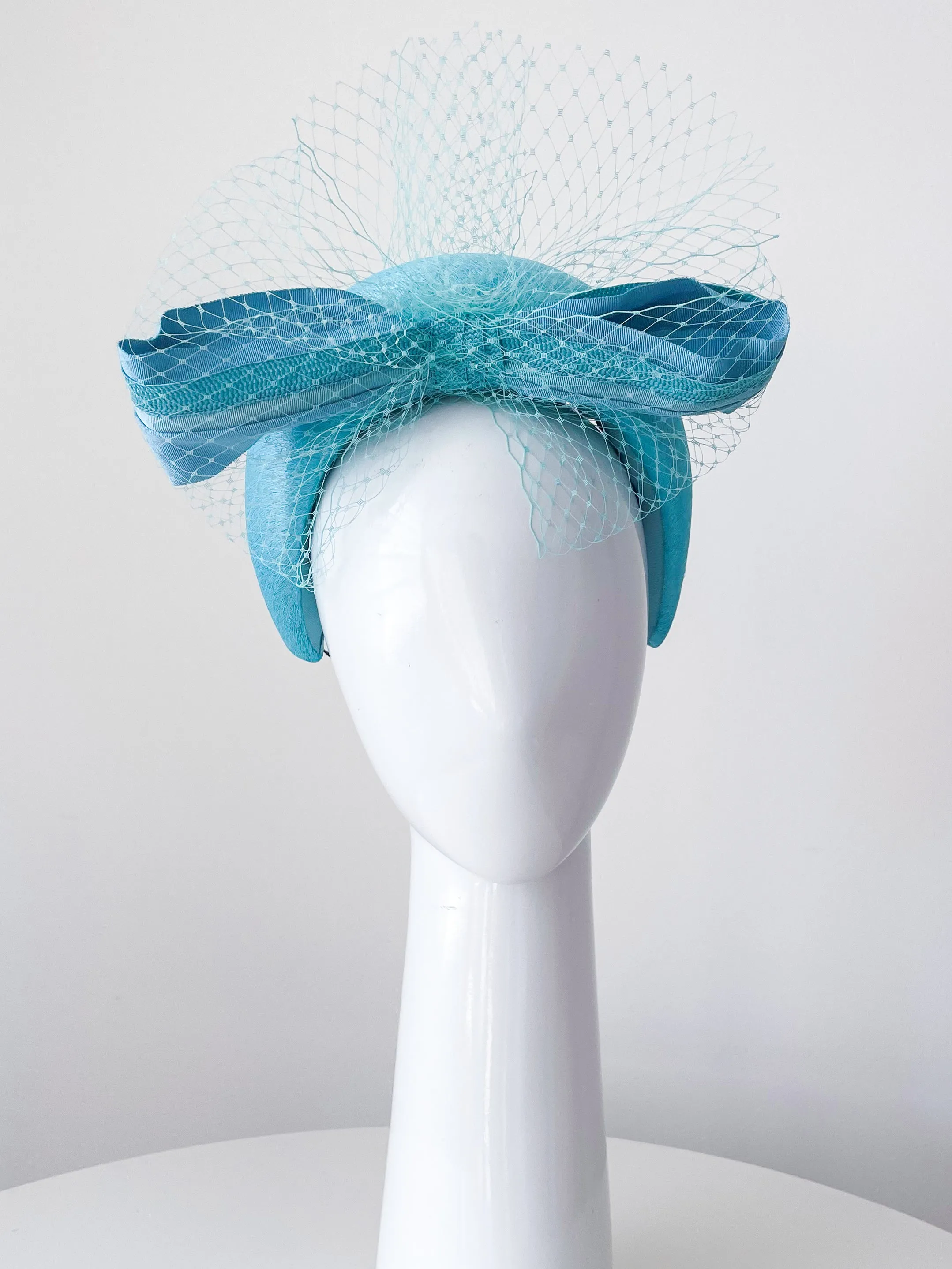 The Sky Blue Halo with Bow