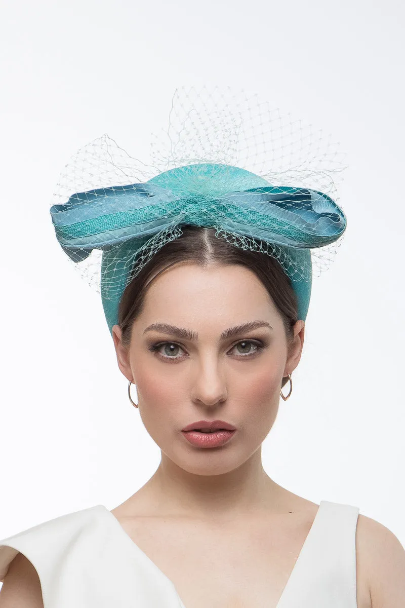 The Sky Blue Halo with Bow