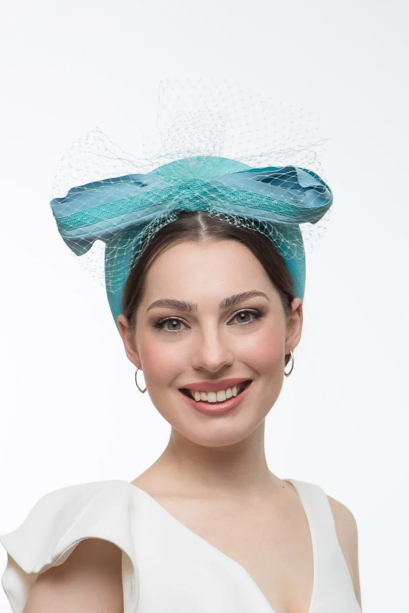 The Sky Blue Halo with Bow