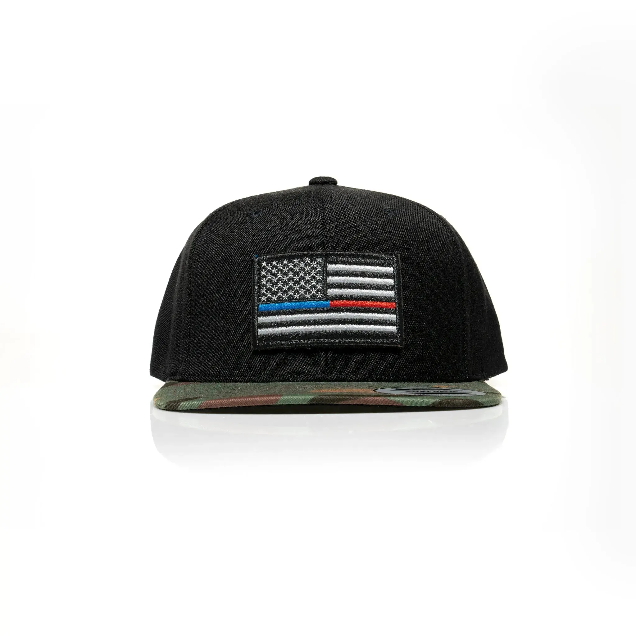 Thin Blue/Red Line Patch Snapback