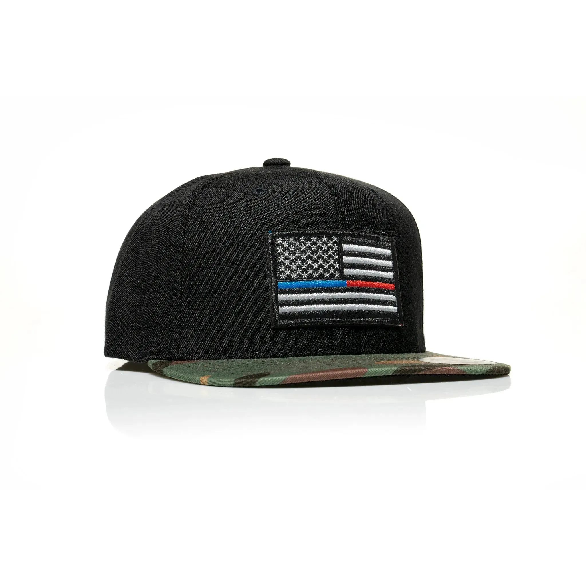 Thin Blue/Red Line Patch Snapback