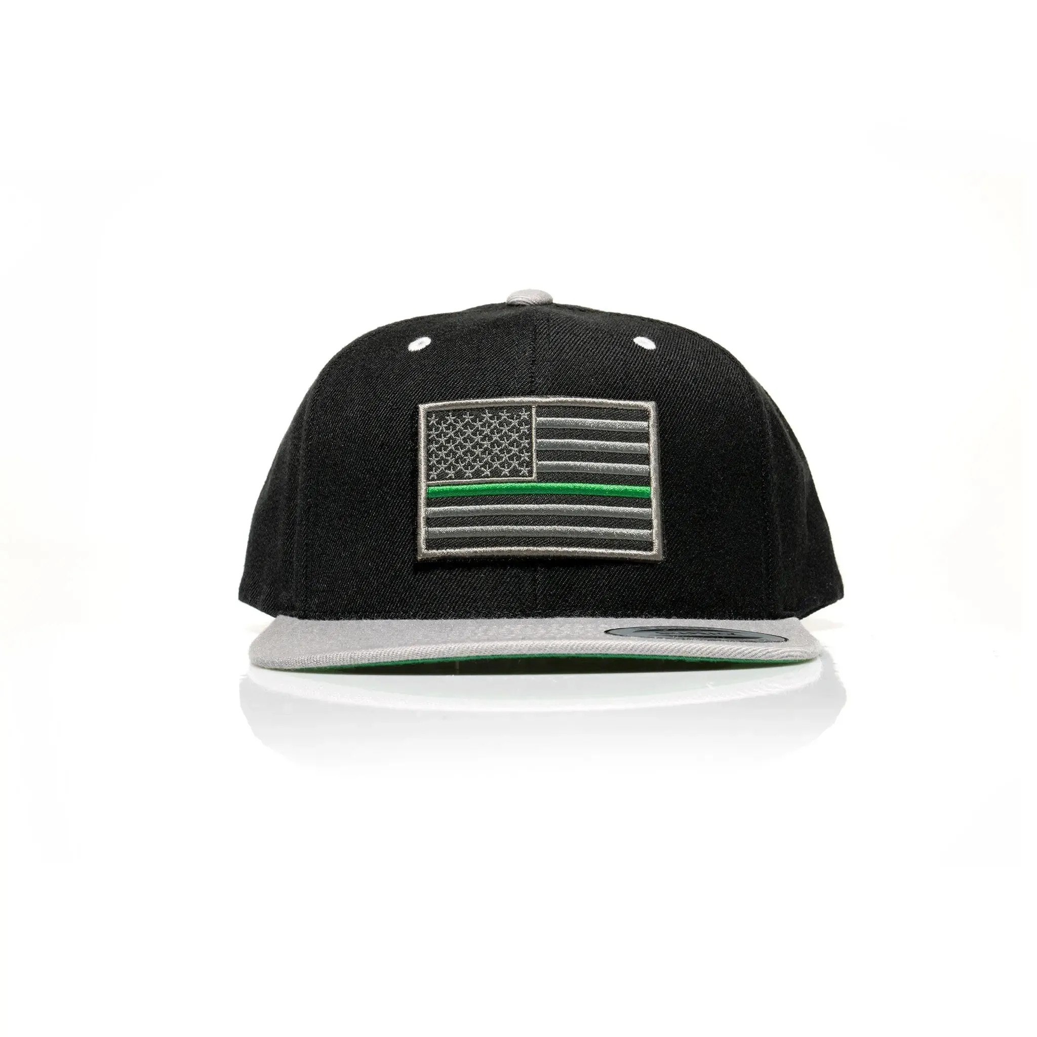 Thin Green Line Patch Snapback