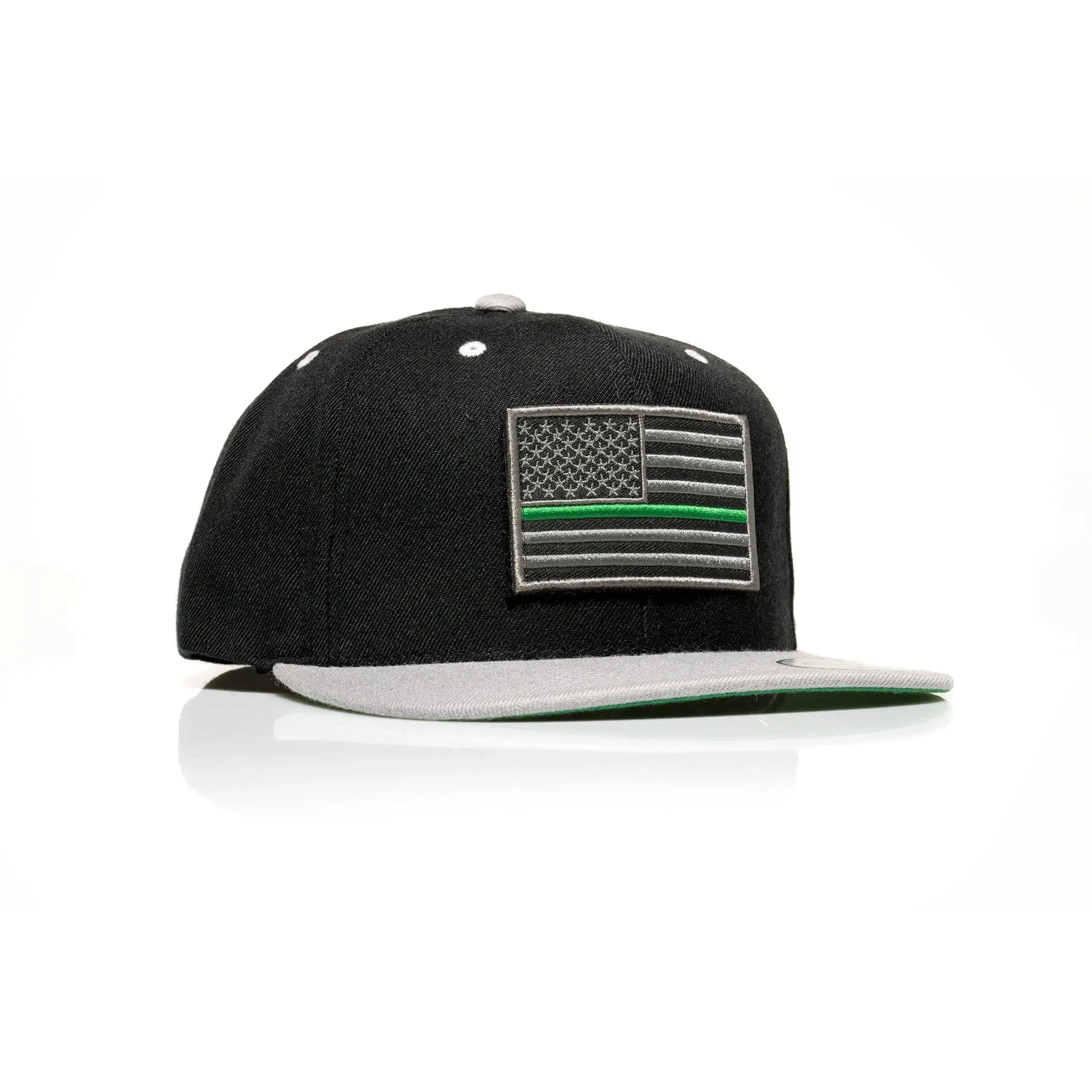 Thin Green Line Patch Snapback