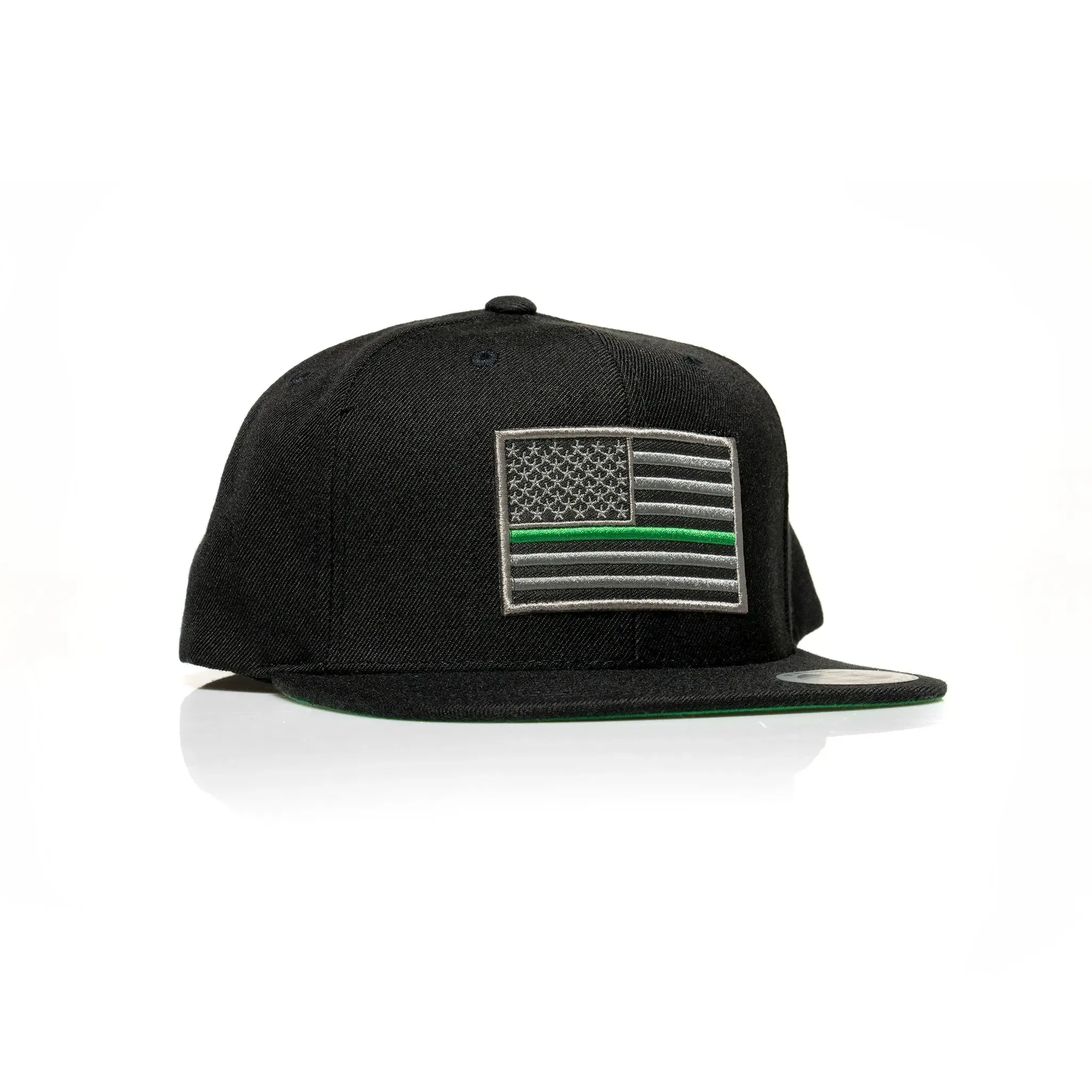 Thin Green Line Patch Snapback