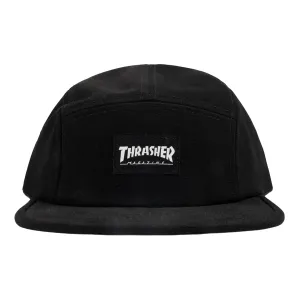 Thrasher - 5 Panel Hat Black