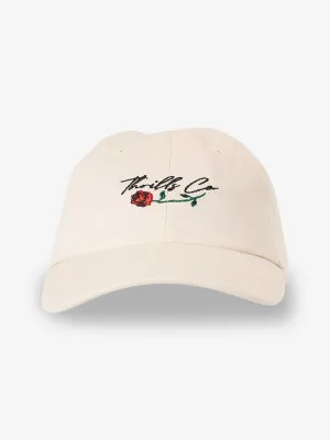 THRILLS Signature Rose 6 Panel Cap - HERITAGE WHITE