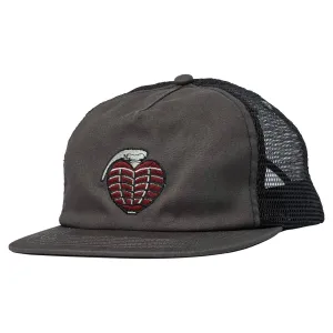 Thunder - OG Grenade Trucker Grey/Maroon