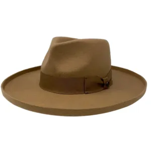 Ticonderoga Pencil Brim Tan Felt Hat