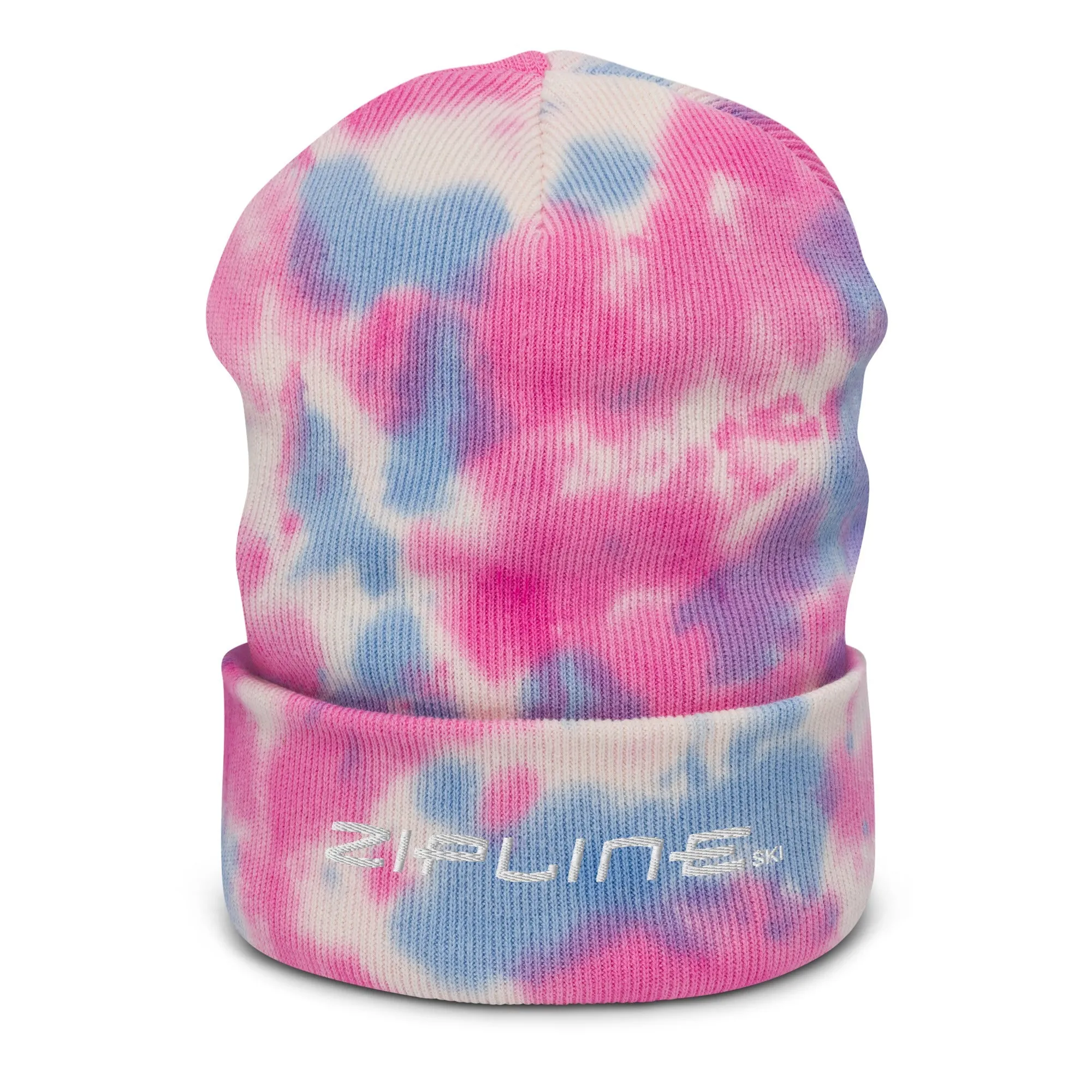 Tie-dye Zipline Beanie