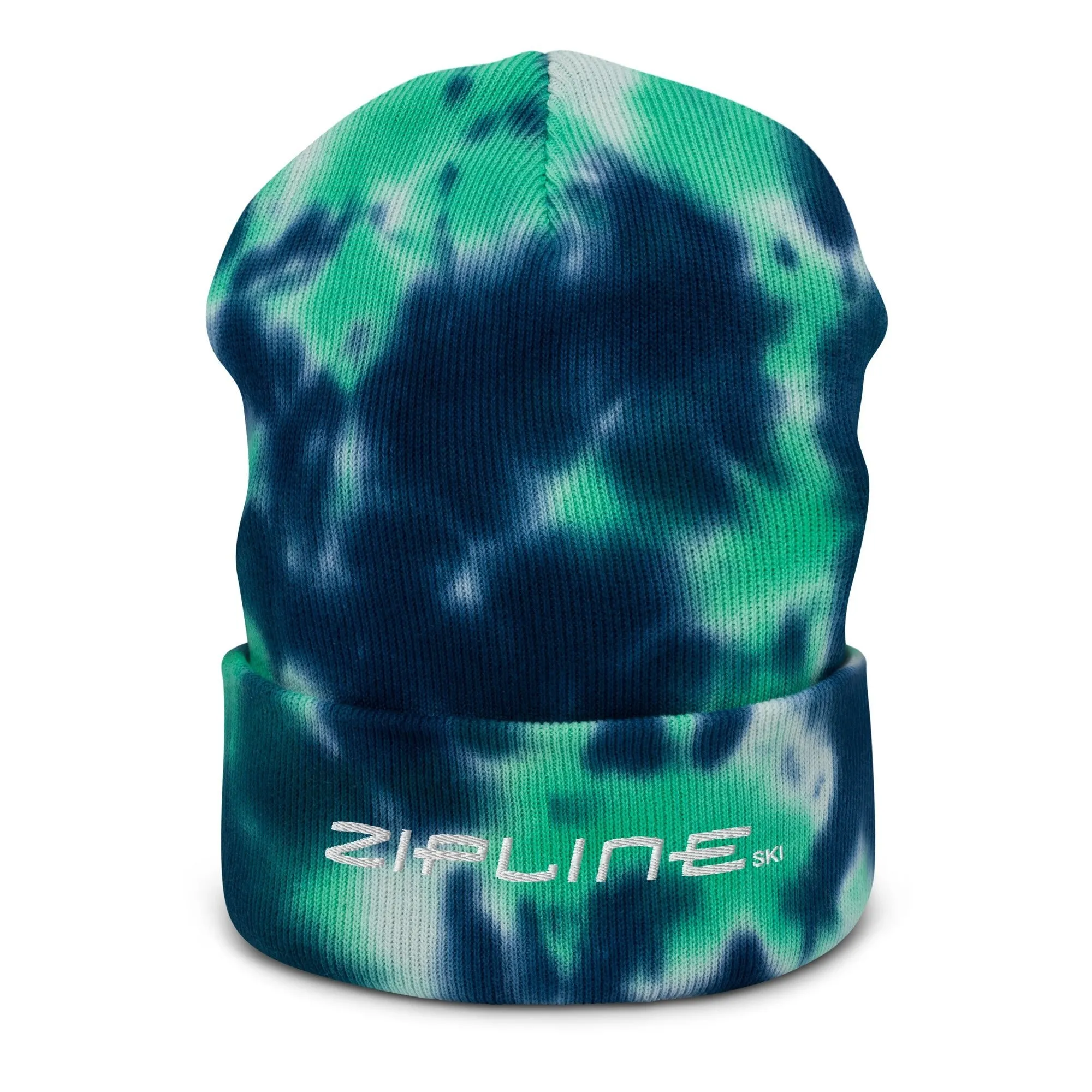 Tie-dye Zipline Beanie