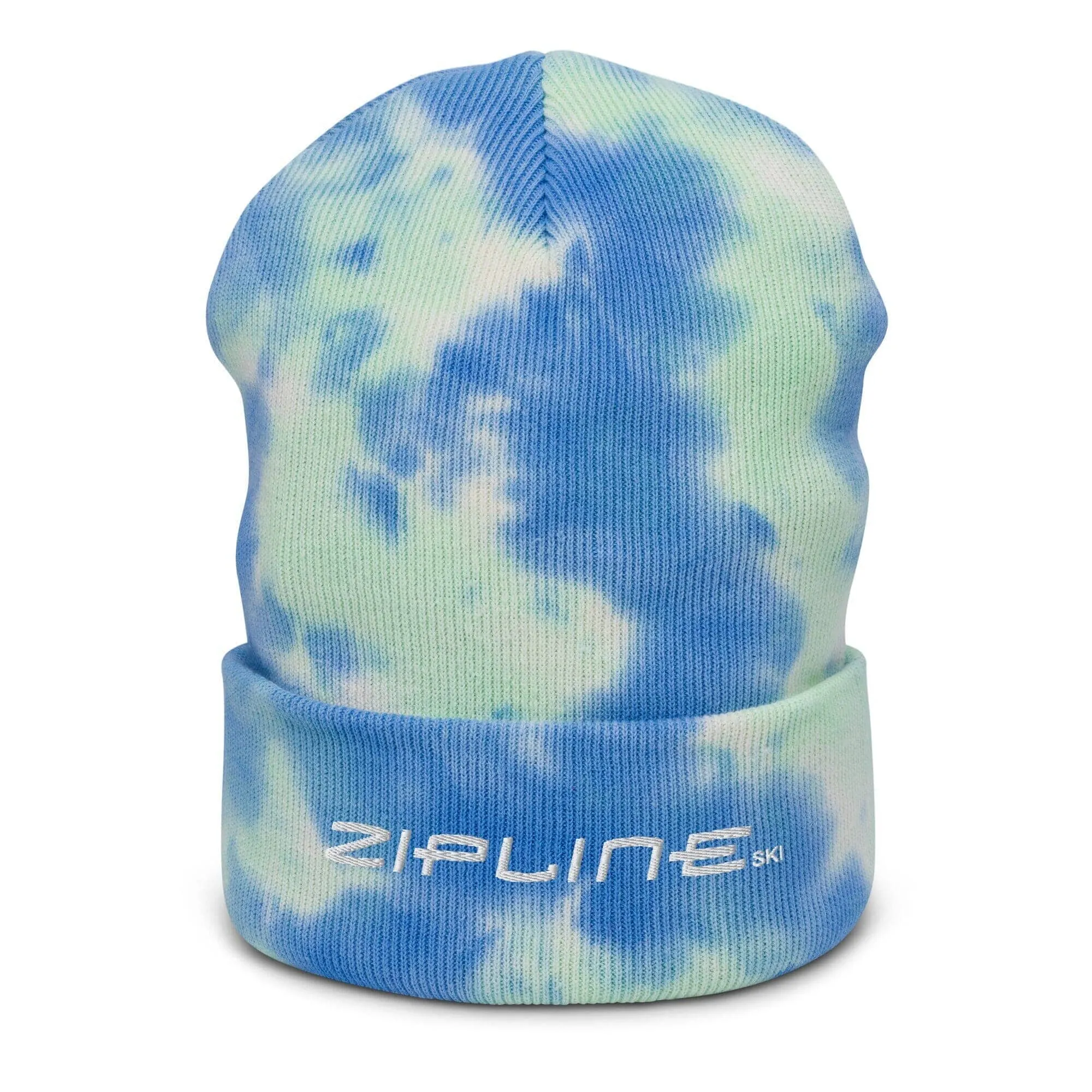 Tie-dye Zipline Beanie