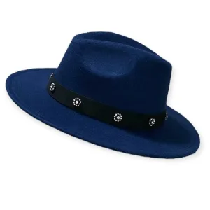 Timeless Navy Fedora Hat