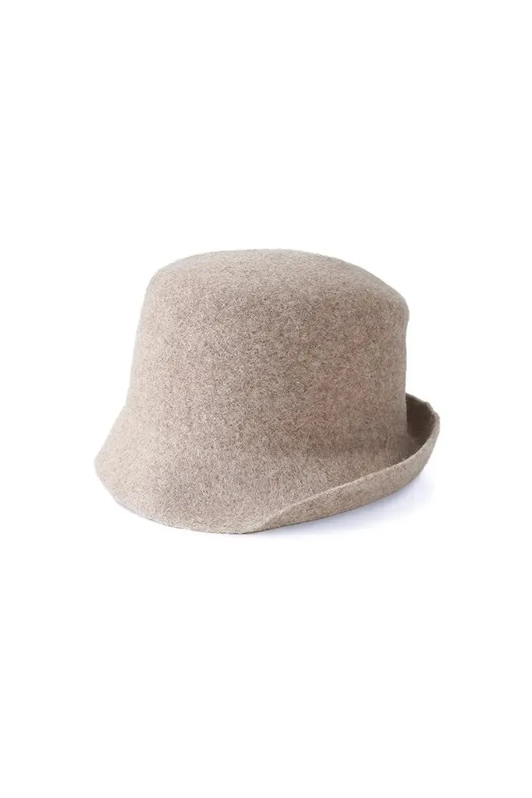 Timeless Wool Felt Cloche Hat