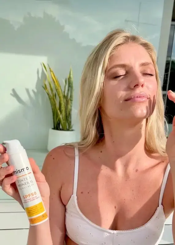 Tinted Mineral Sunscreen Trial