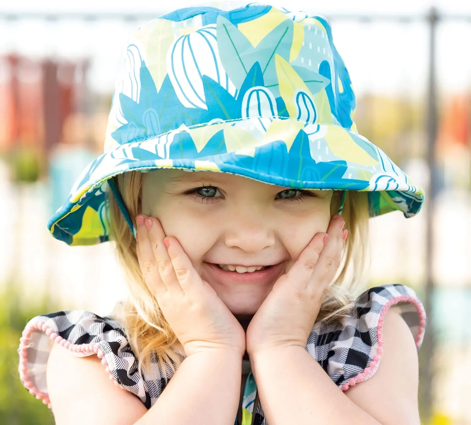 Tiny Twinkle Baby & Toddler Adjustable Brim Sun Protection Hat - UPF 50  UV Ray Sun Protection
