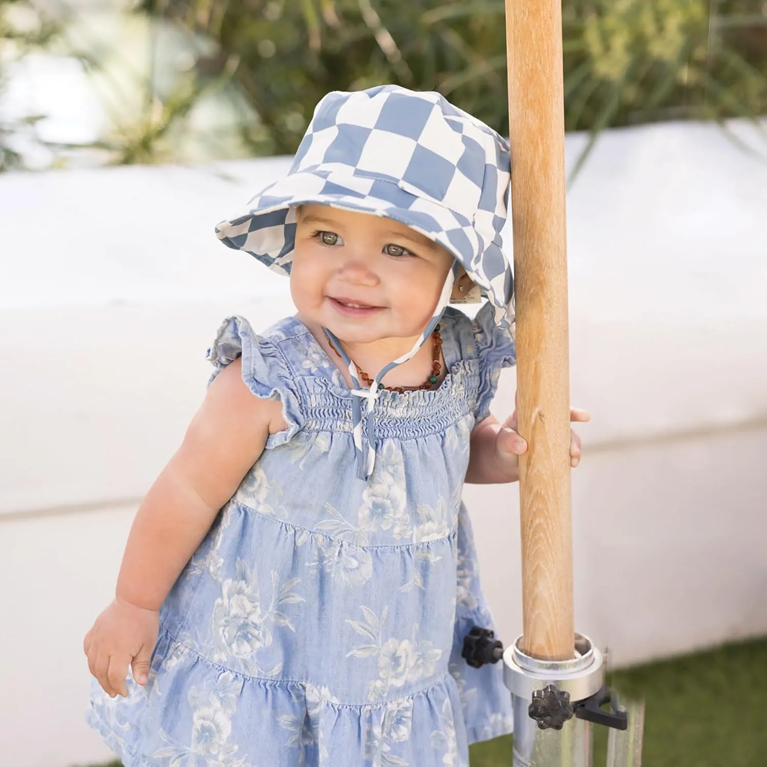 Tiny Twinkle Baby & Toddler Adjustable Brim Sun Protection Hat - UPF 50  UV Ray Sun Protection
