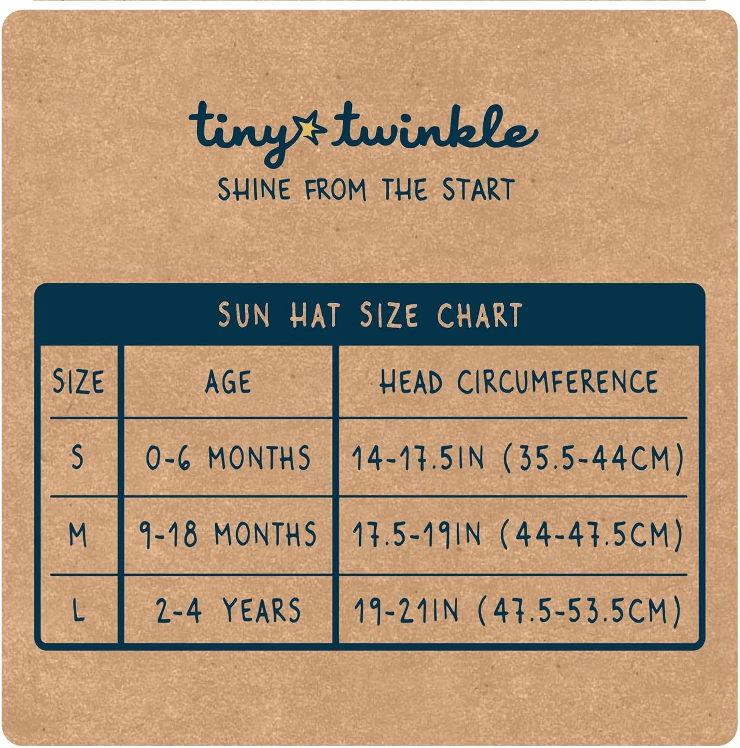 Tiny Twinkle Baby & Toddler Adjustable Brim Sun Protection Hat - UPF 50  UV Ray Sun Protection