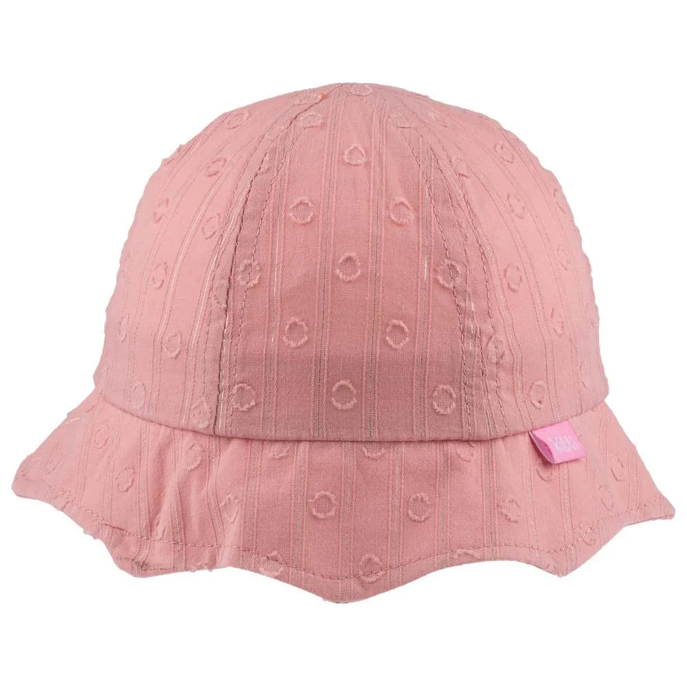 Toddler Bucket Hat, Fun Circles Toddler Summer Cotton Fedora - 1-3 Years