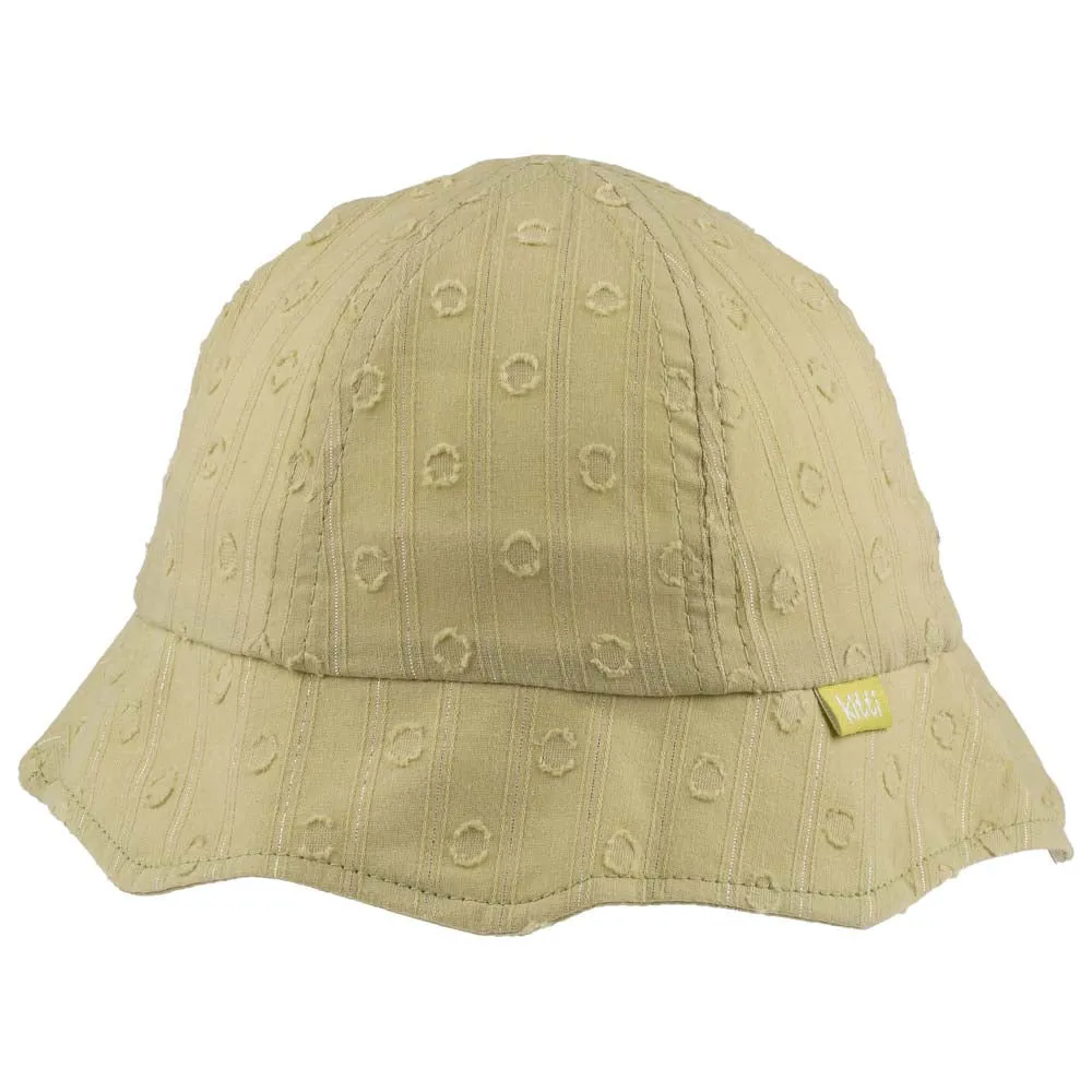 Toddler Bucket Hat, Fun Circles Toddler Summer Cotton Fedora - 1-3 Years