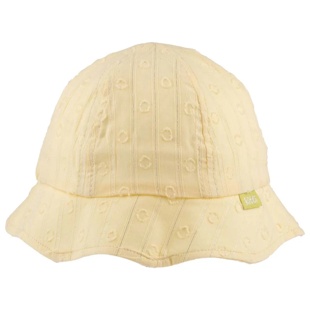 Toddler Bucket Hat, Fun Circles Toddler Summer Cotton Fedora - 1-3 Years