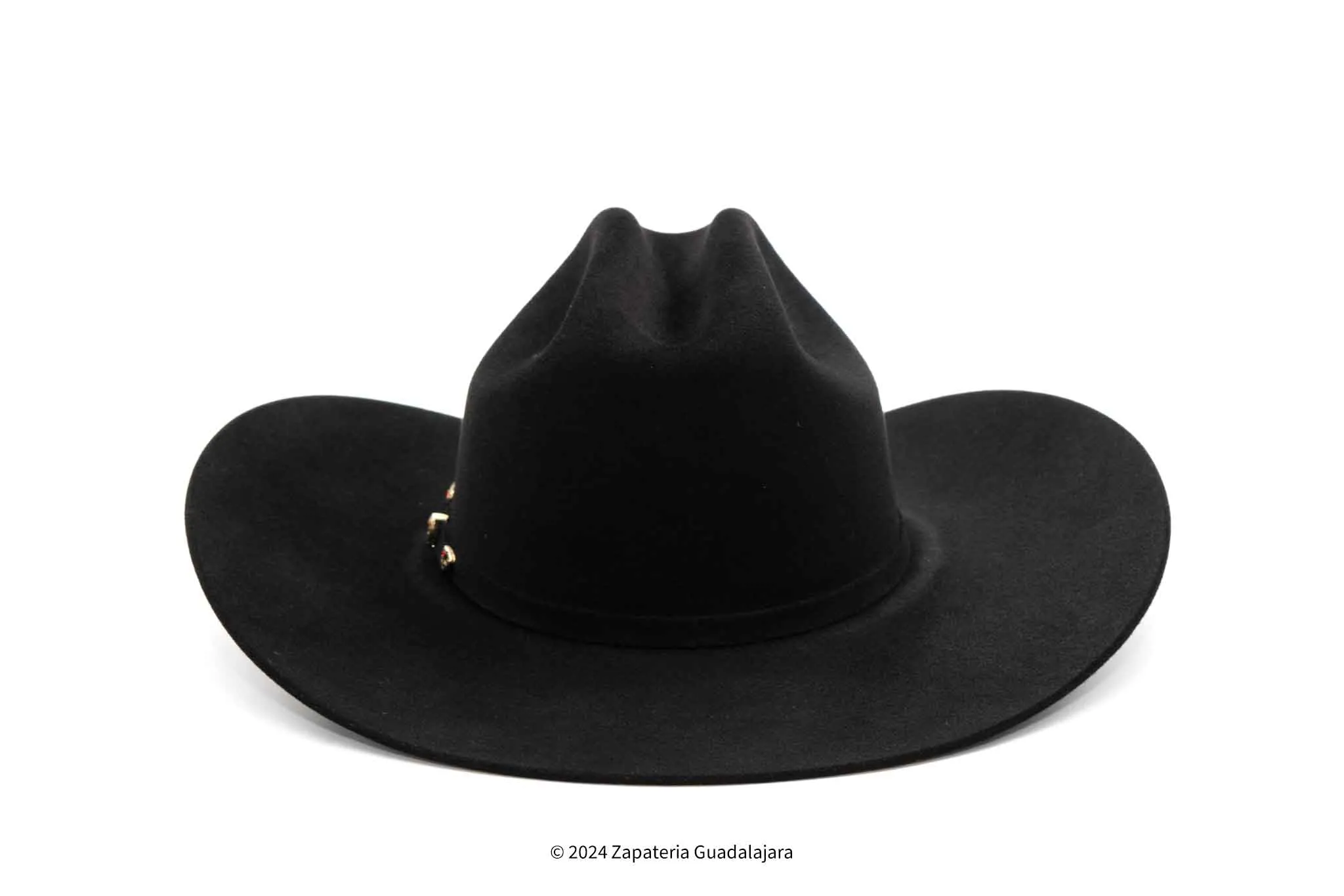 TOMBSTONE 50X CHAPARRAL BEAVER FUR FELT BLACK HAT
