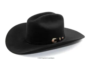 TOMBSTONE 50X CHAPARRAL BEAVER FUR FELT BLACK HAT
