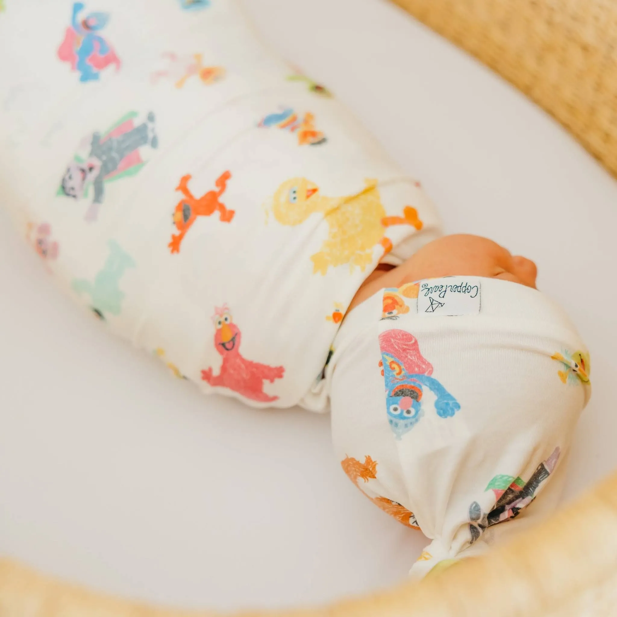 Top Knot Hat - Sesame Friends