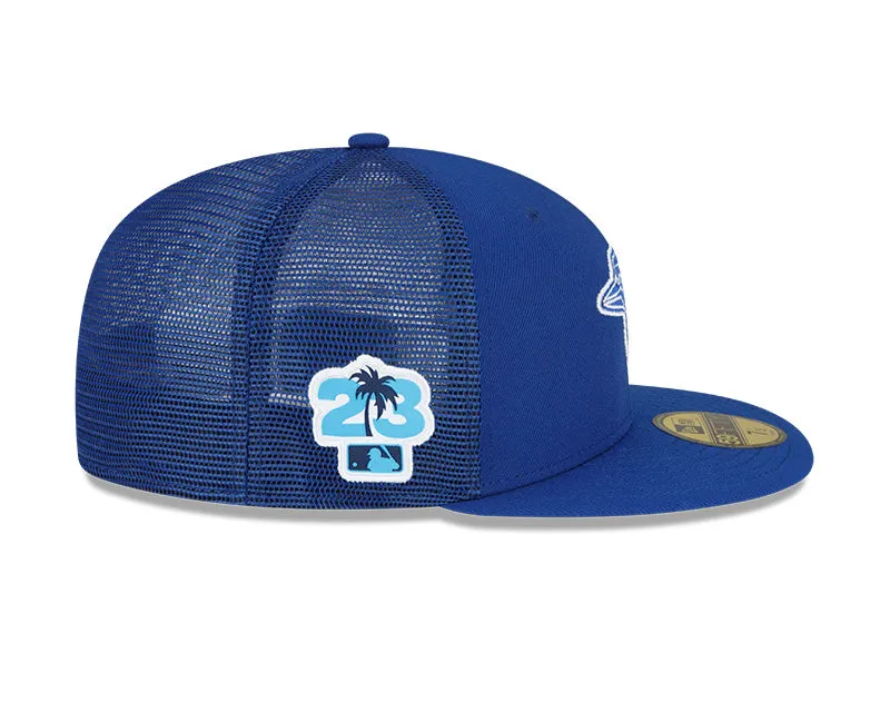Toronto Blue Jays Royal New Era 2023 Spring Training Patch - Mesh 59FIFTY Fitted Hat