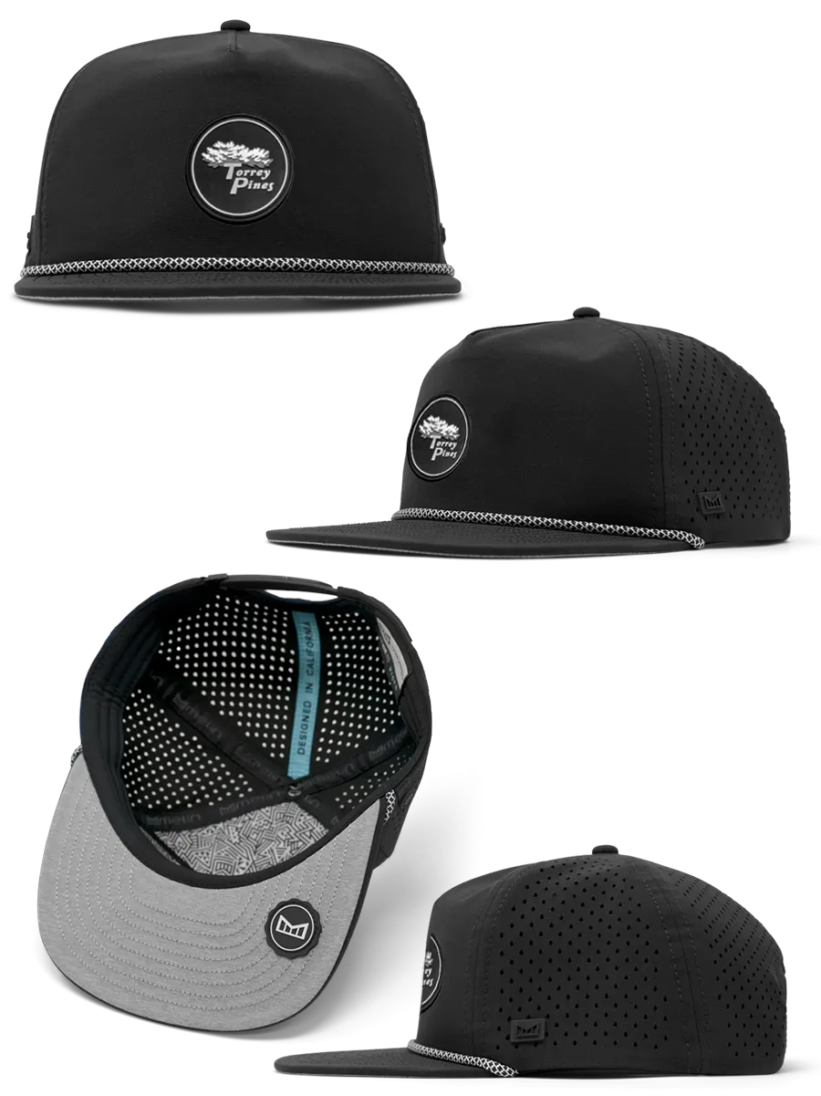 Torrey Pines Melin Coronado Stealth HYDRO Performance Snapback Hat
