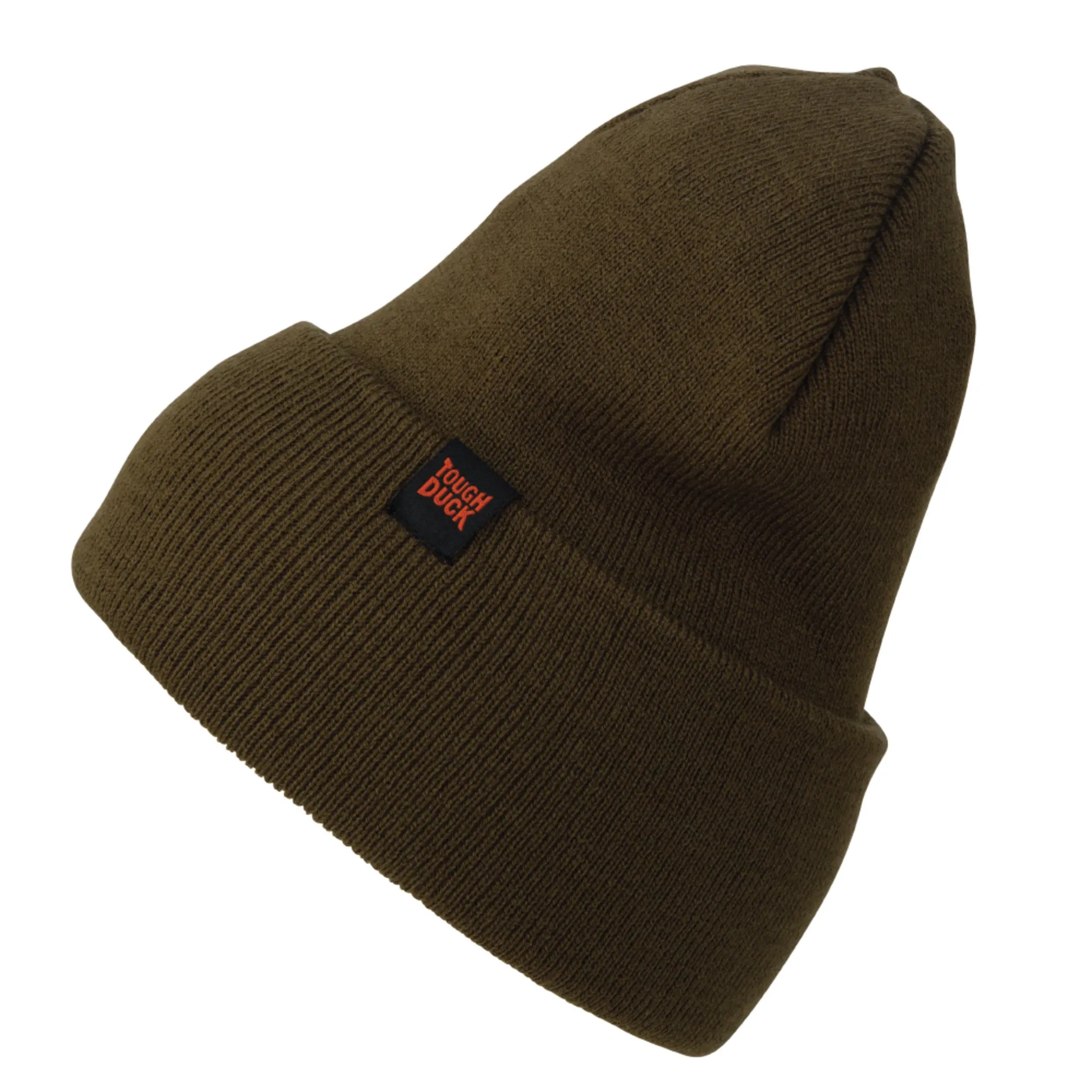 Tough Duck Beanie WA16 - Acrylic Knit Classic Watch Cap, Durable, Timeless Style, Customizable, Superior Warmth, Perfect Fit, Winter Protection, Explorer Ready | One Size