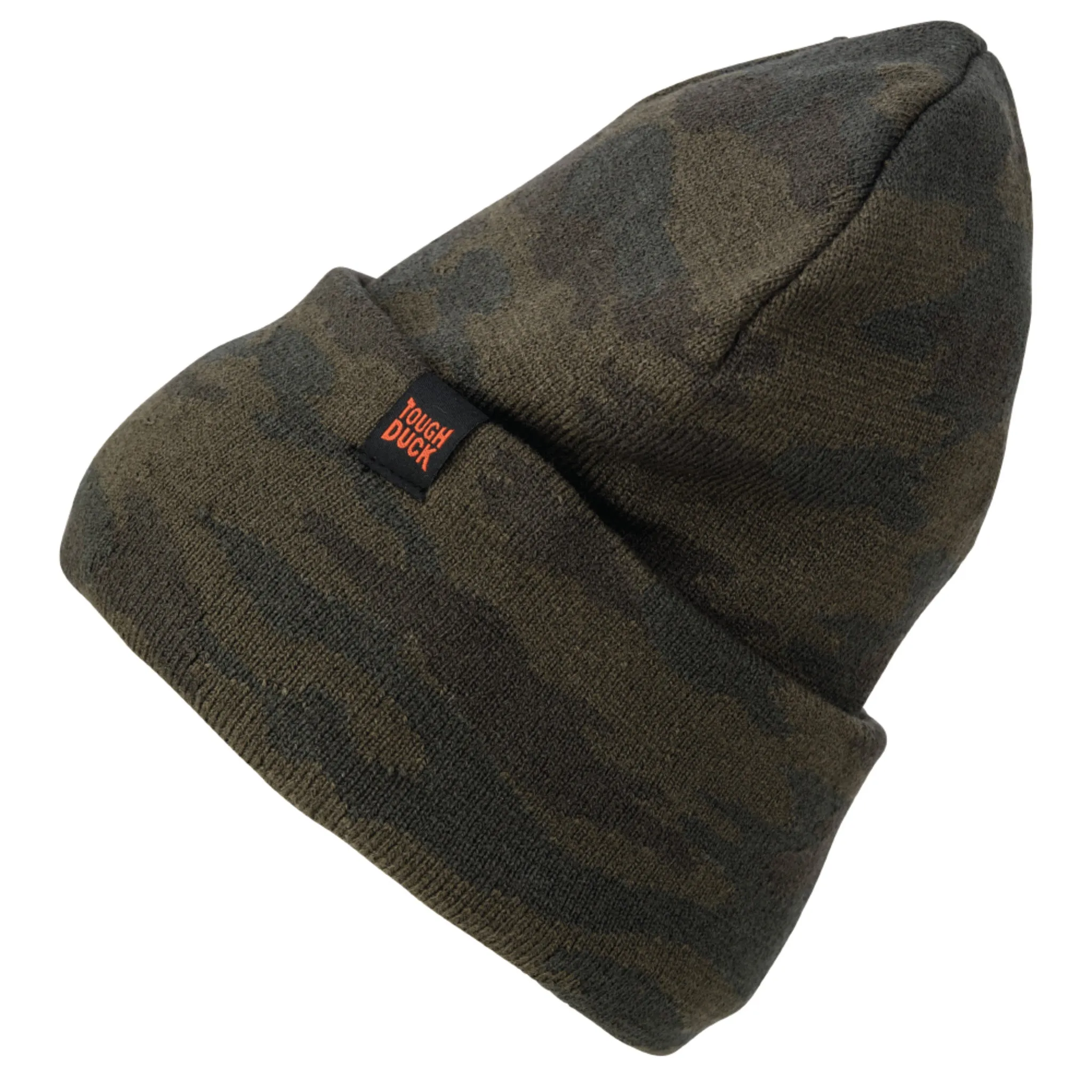 Tough Duck Beanie WA16 - Acrylic Knit Classic Watch Cap, Durable, Timeless Style, Customizable, Superior Warmth, Perfect Fit, Winter Protection, Explorer Ready | One Size