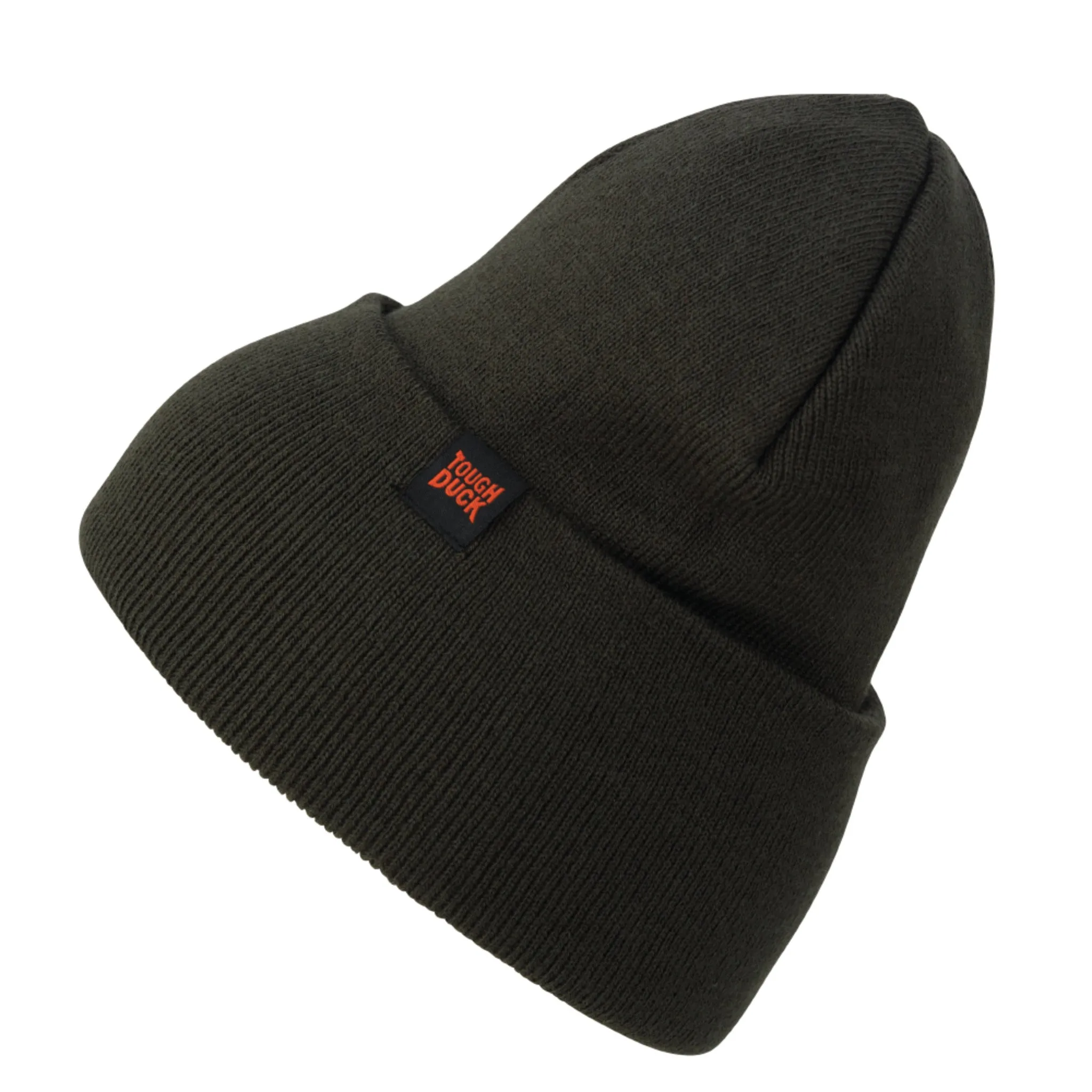 Tough Duck Beanie WA16 - Acrylic Knit Classic Watch Cap, Durable, Timeless Style, Customizable, Superior Warmth, Perfect Fit, Winter Protection, Explorer Ready | One Size