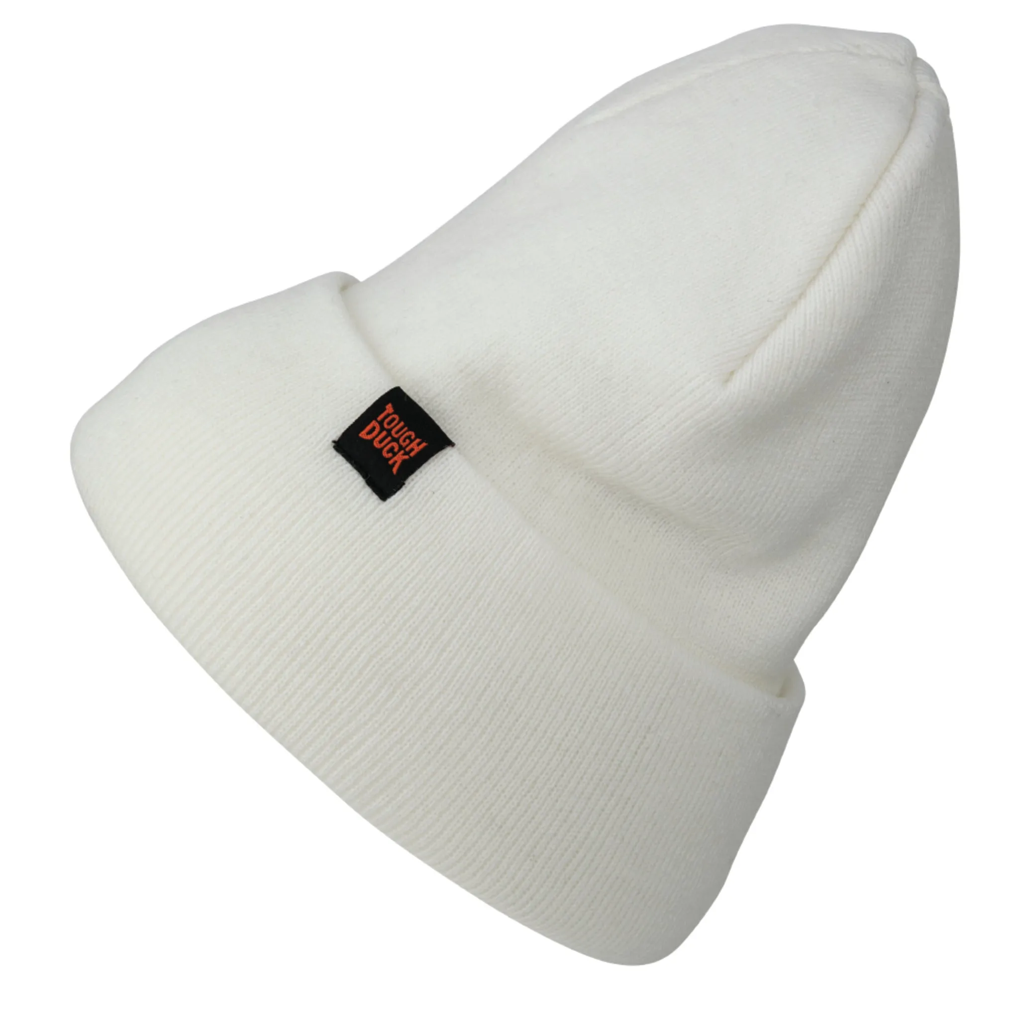 Tough Duck Beanie WA16 - Acrylic Knit Classic Watch Cap, Durable, Timeless Style, Customizable, Superior Warmth, Perfect Fit, Winter Protection, Explorer Ready | One Size