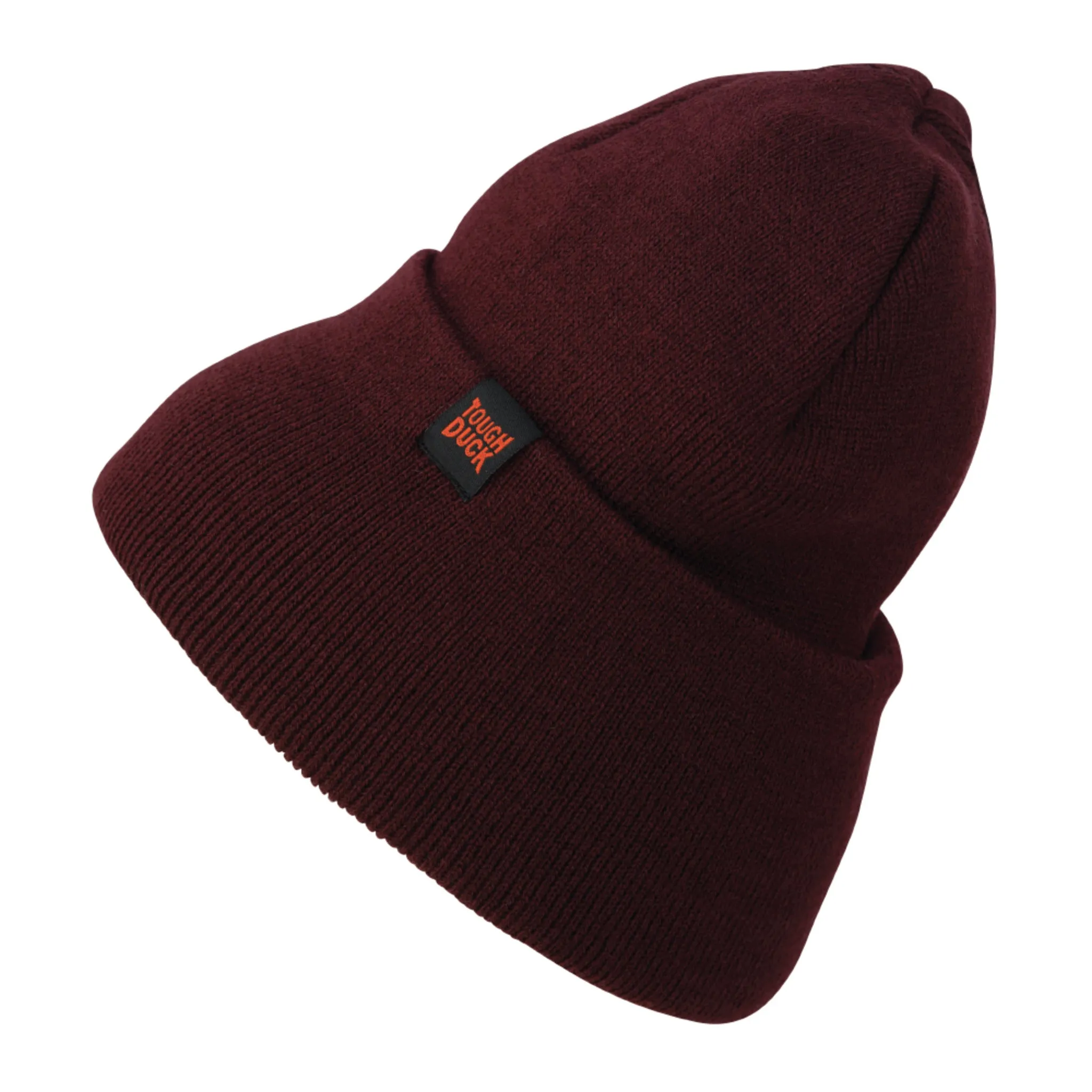 Tough Duck Beanie WA16 - Acrylic Knit Classic Watch Cap, Durable, Timeless Style, Customizable, Superior Warmth, Perfect Fit, Winter Protection, Explorer Ready | One Size